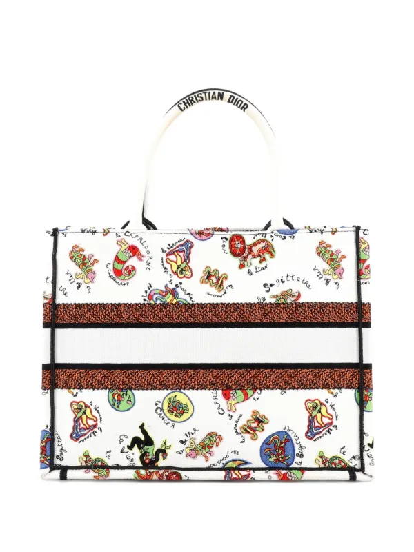 Christian Dior Pre-Owned ブック エンブロイダリー キャンバス