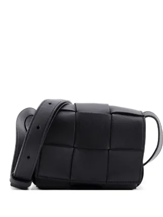 Bottega Veneta Pre-Owned Cassette Maxi Intrecciato Leather Candy