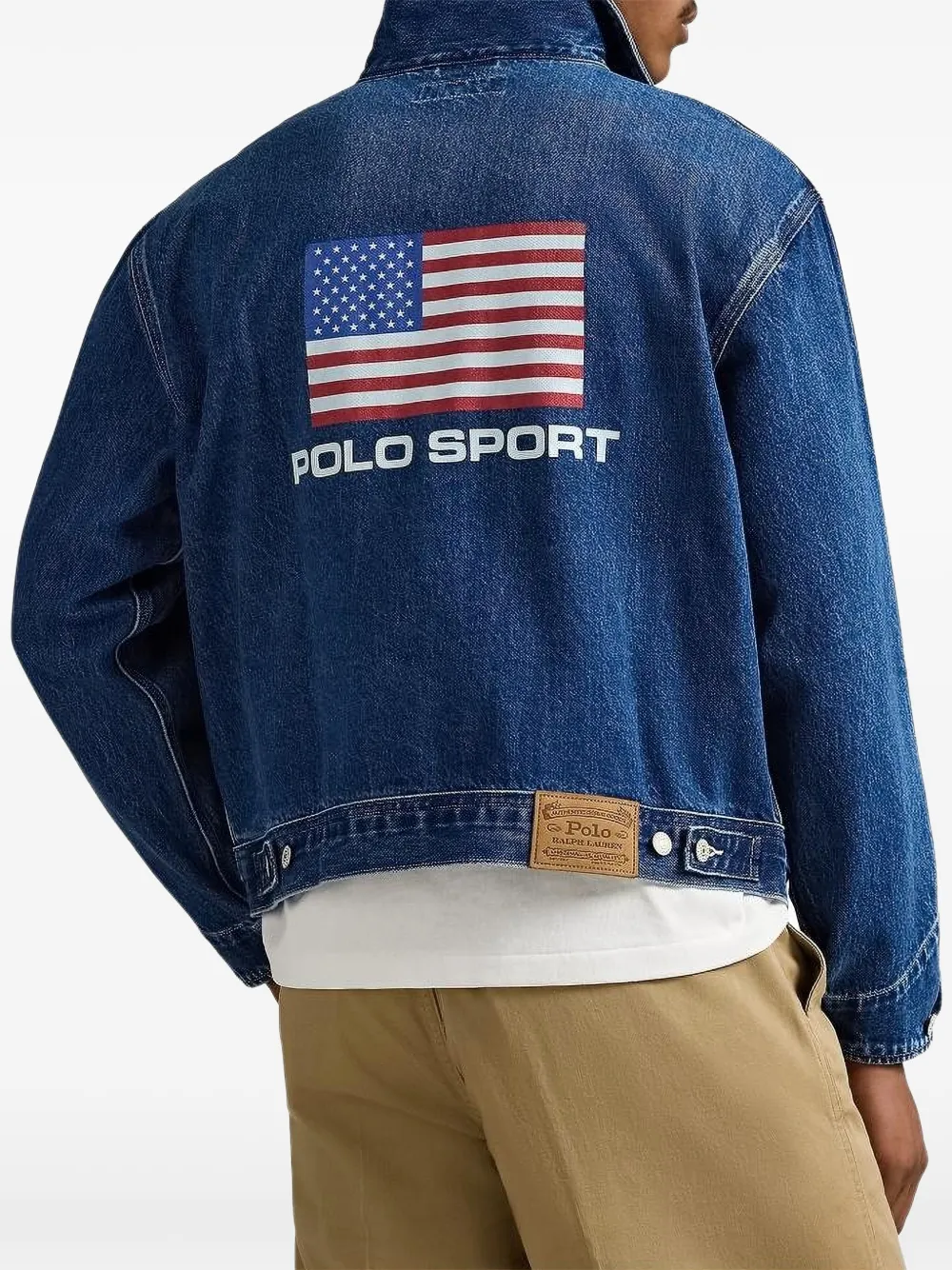 Polo Ralph Lauren Limited-edition denim jack met opgestikte zak Blauw