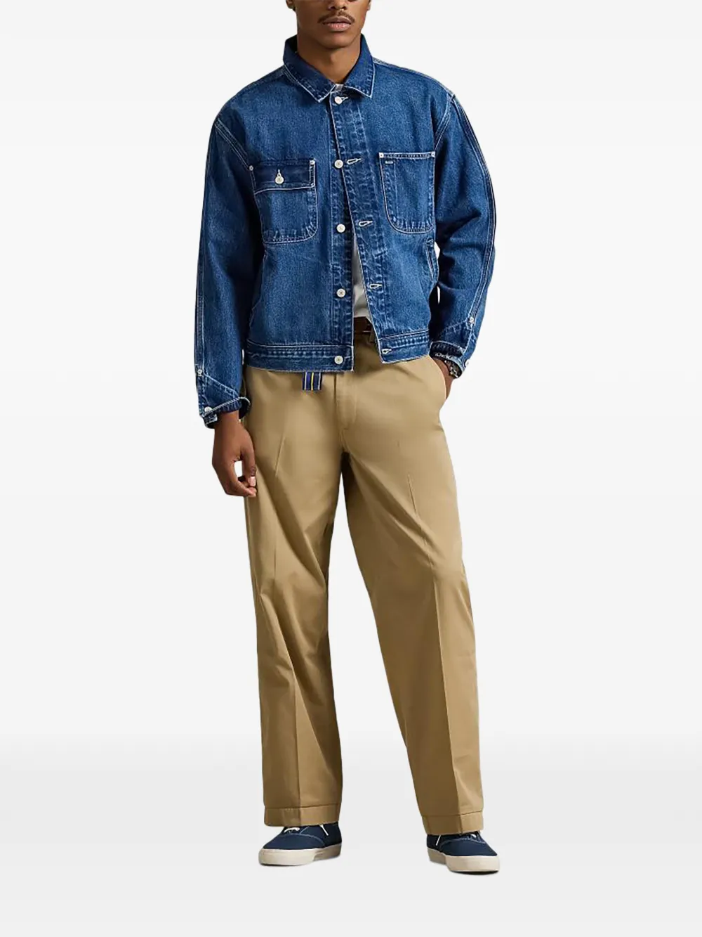 Polo Ralph Lauren Limited-edition denim jack met opgestikte zak Blauw
