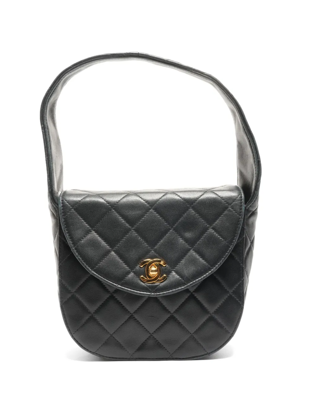 CHANEL Pre-Owned 1991-1994 CC turn-lock handbag - Nero