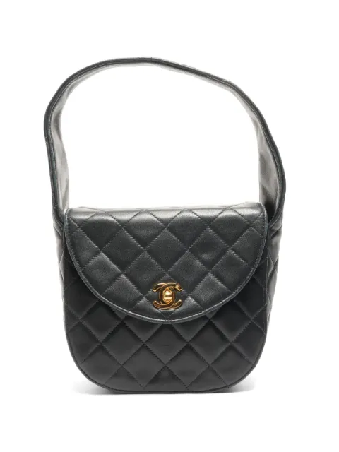 CHANEL Pre-Owned sac à main à fermoir CC (1991-1994)