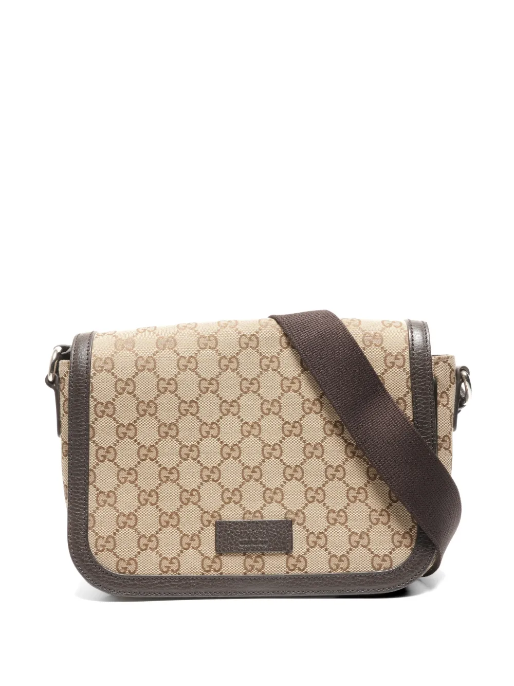 Gucci Pre-Owned 2010s GG canvas shoulder bag - Marrone