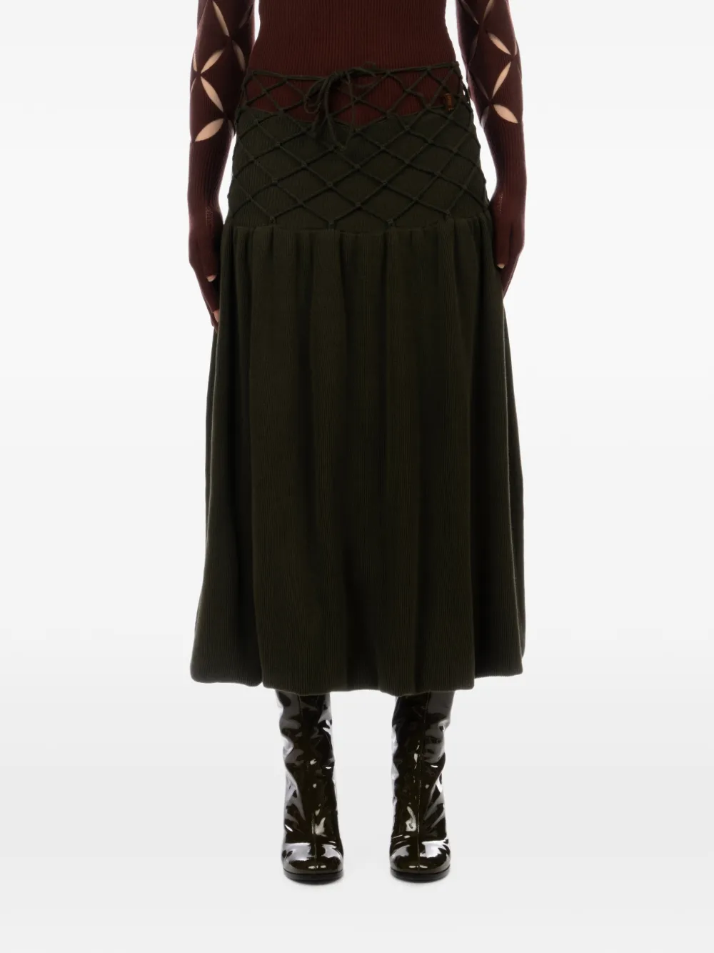 Isa Boulder green skirt - Grün