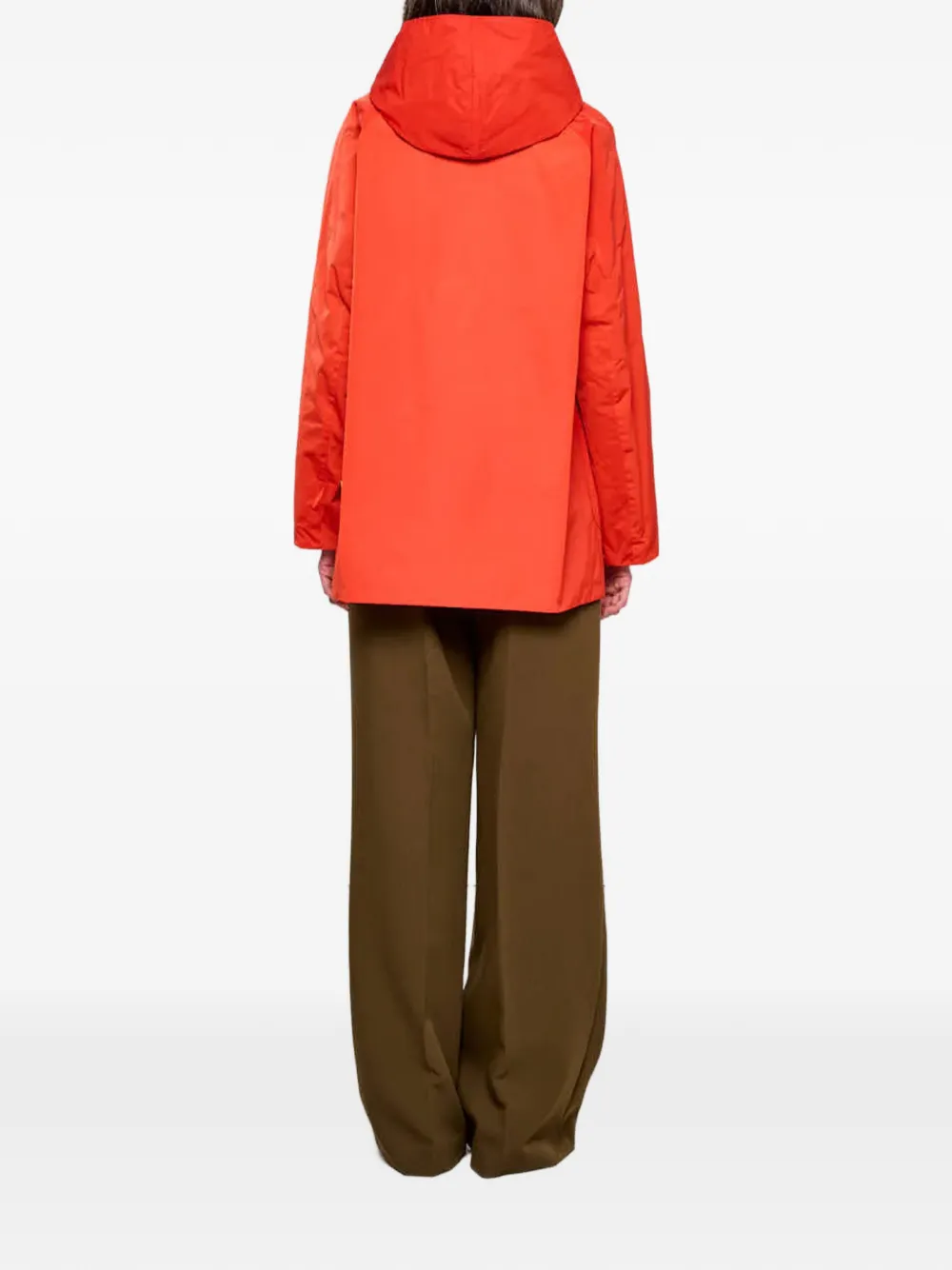  Oof Wear Reversible Hooded Button Jacket - Blue 