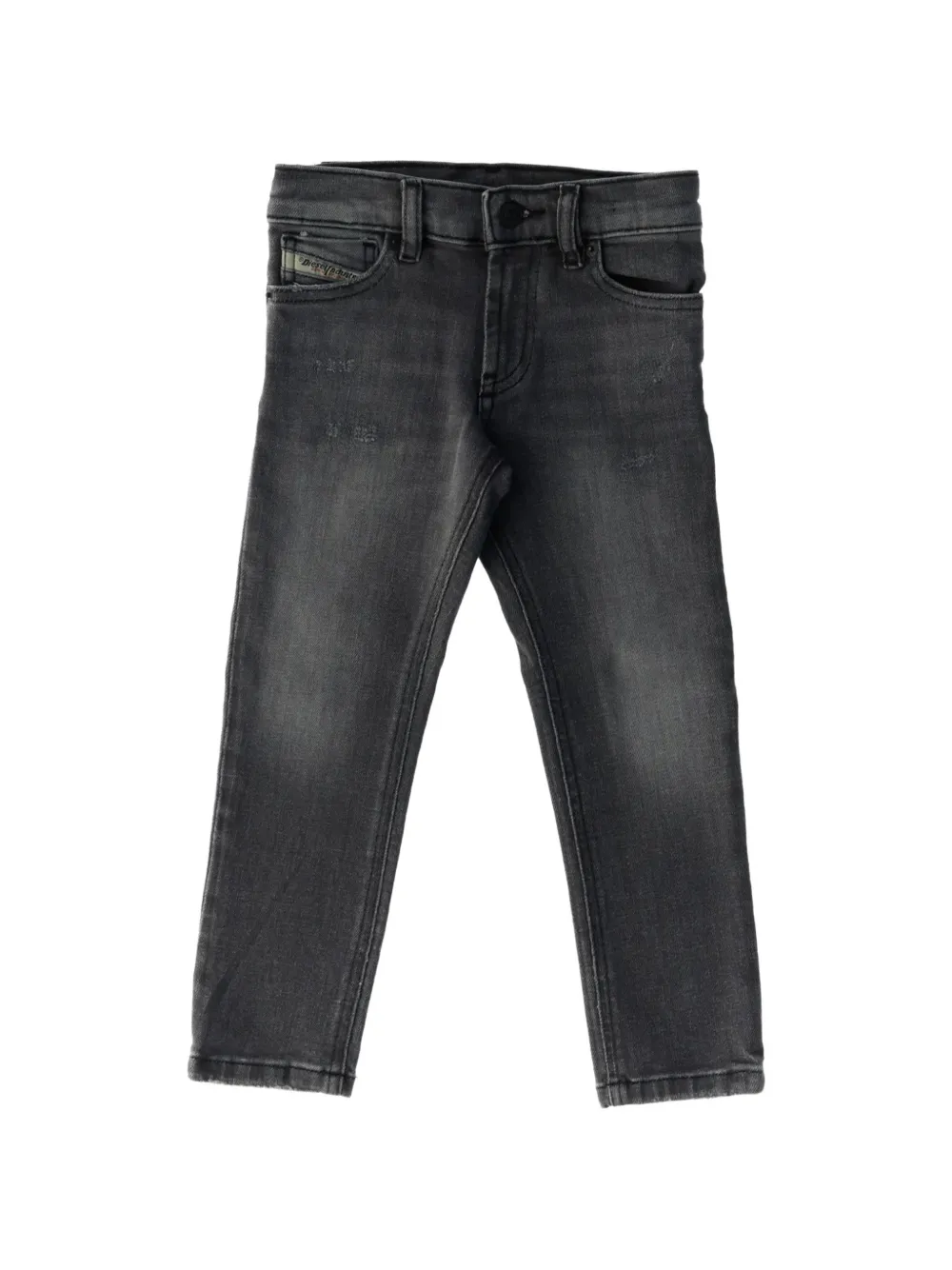 Diesel Kids faded-effect jeans - Grigio
