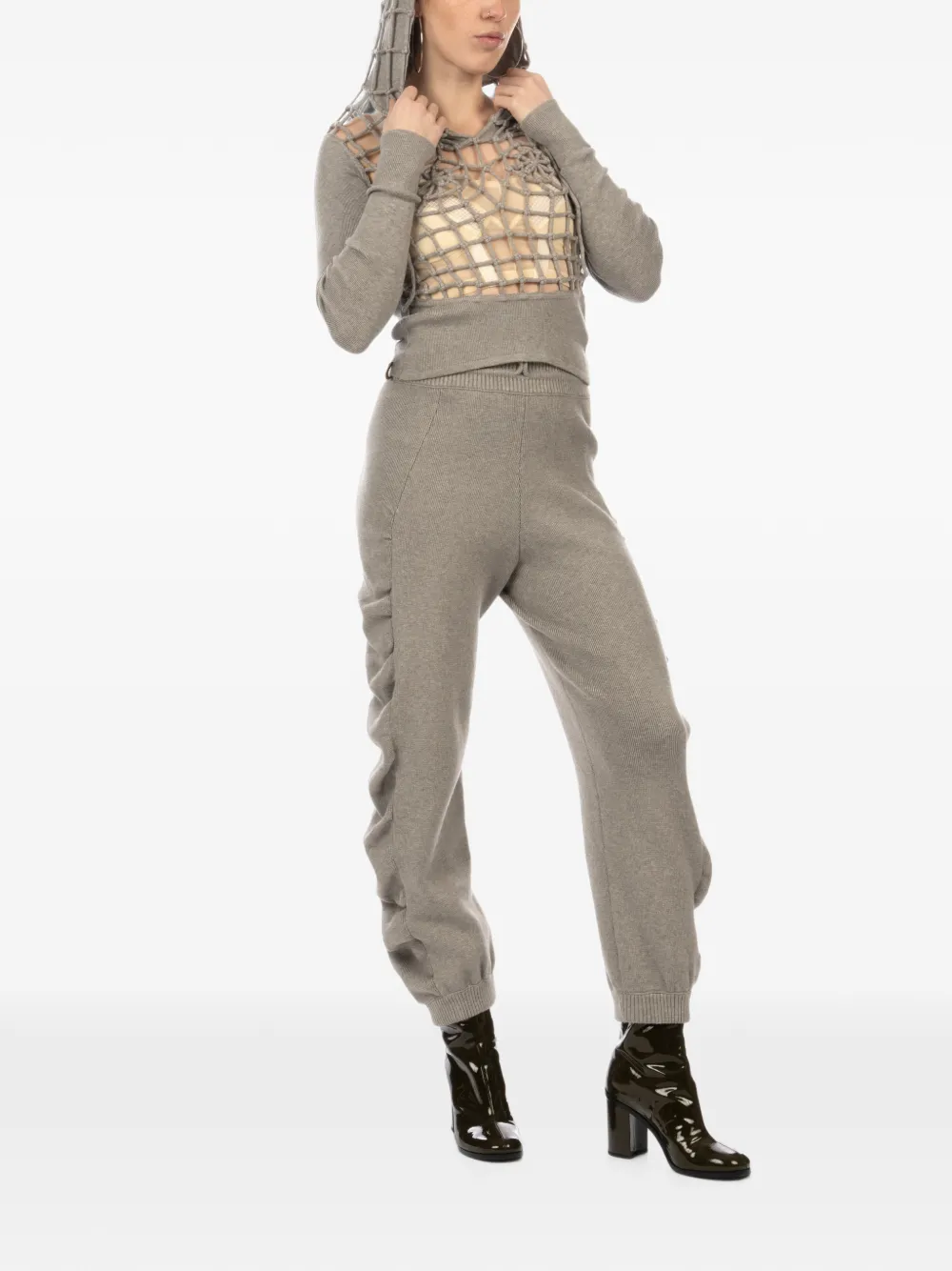 Isa Boulder long-sleeve hoodie - Grau