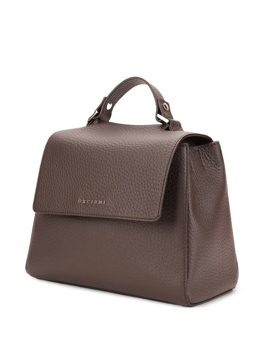 Orciani Sveva Soft leren shopper Bruin