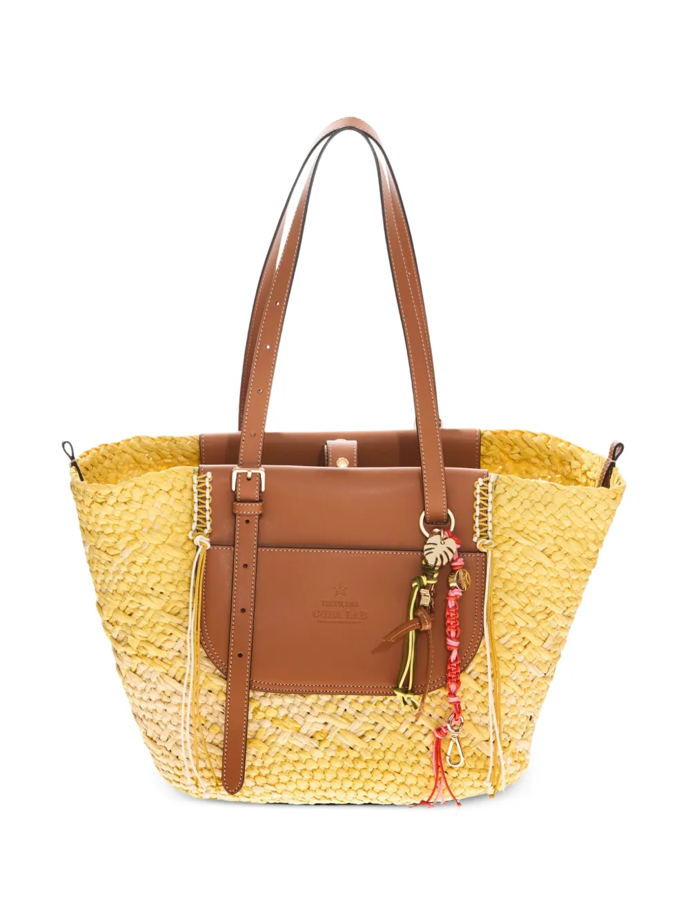 CUBA LAB Borsa tote Tropicana - Giallo