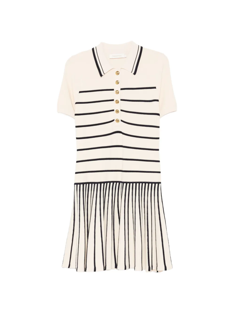 ZIMMERMANN Luna mini dress - Toni neutri