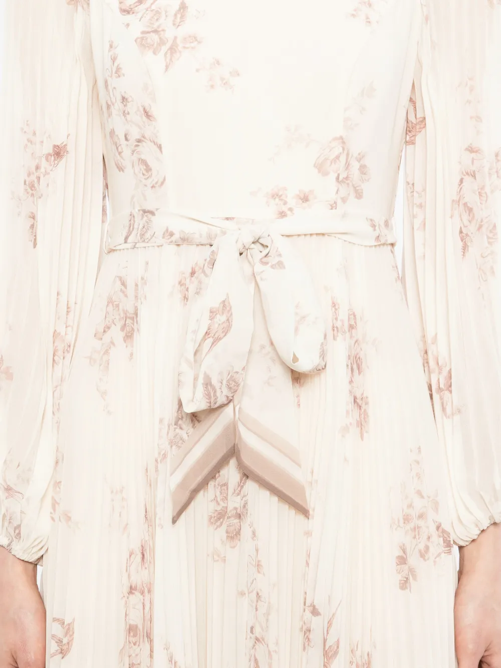 ZIMMERMANN Midi-jurk Beige