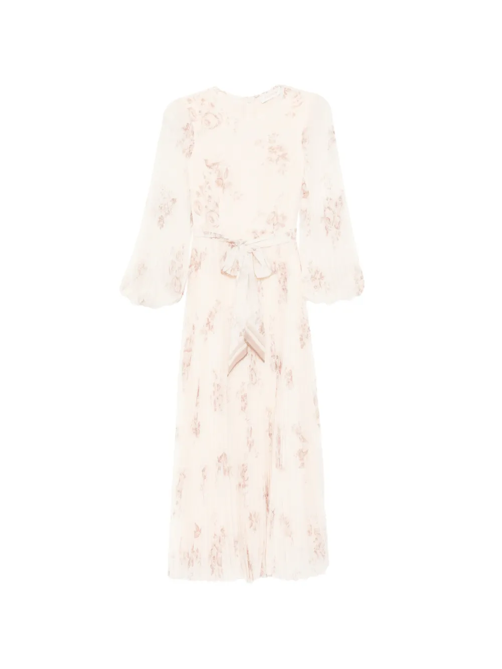 ZIMMERMANN Sunray midi dress - Toni neutri