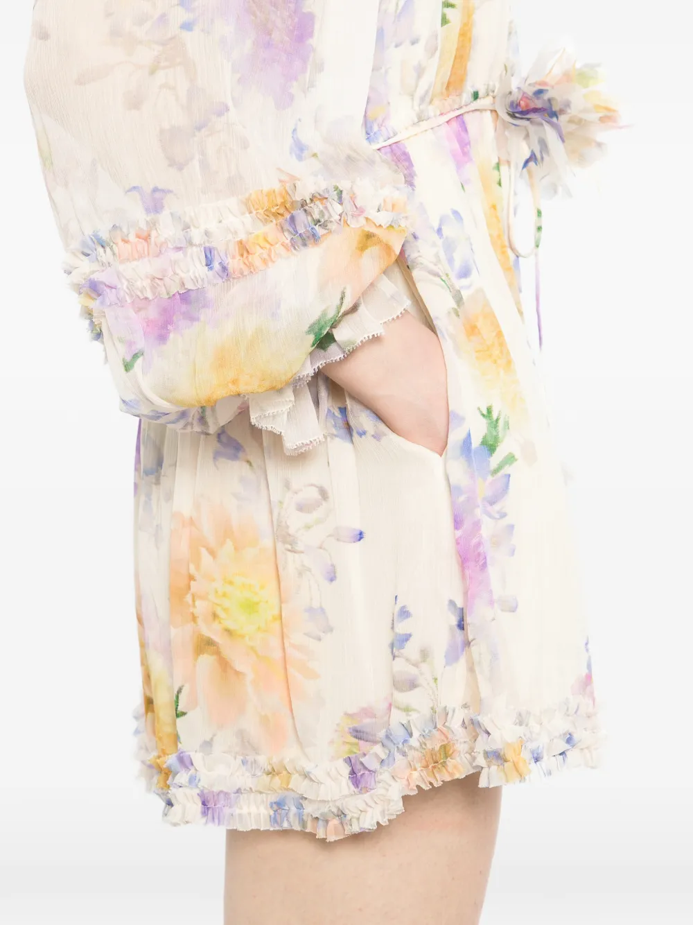 ZIMMERMANN Luna playsuit Beige