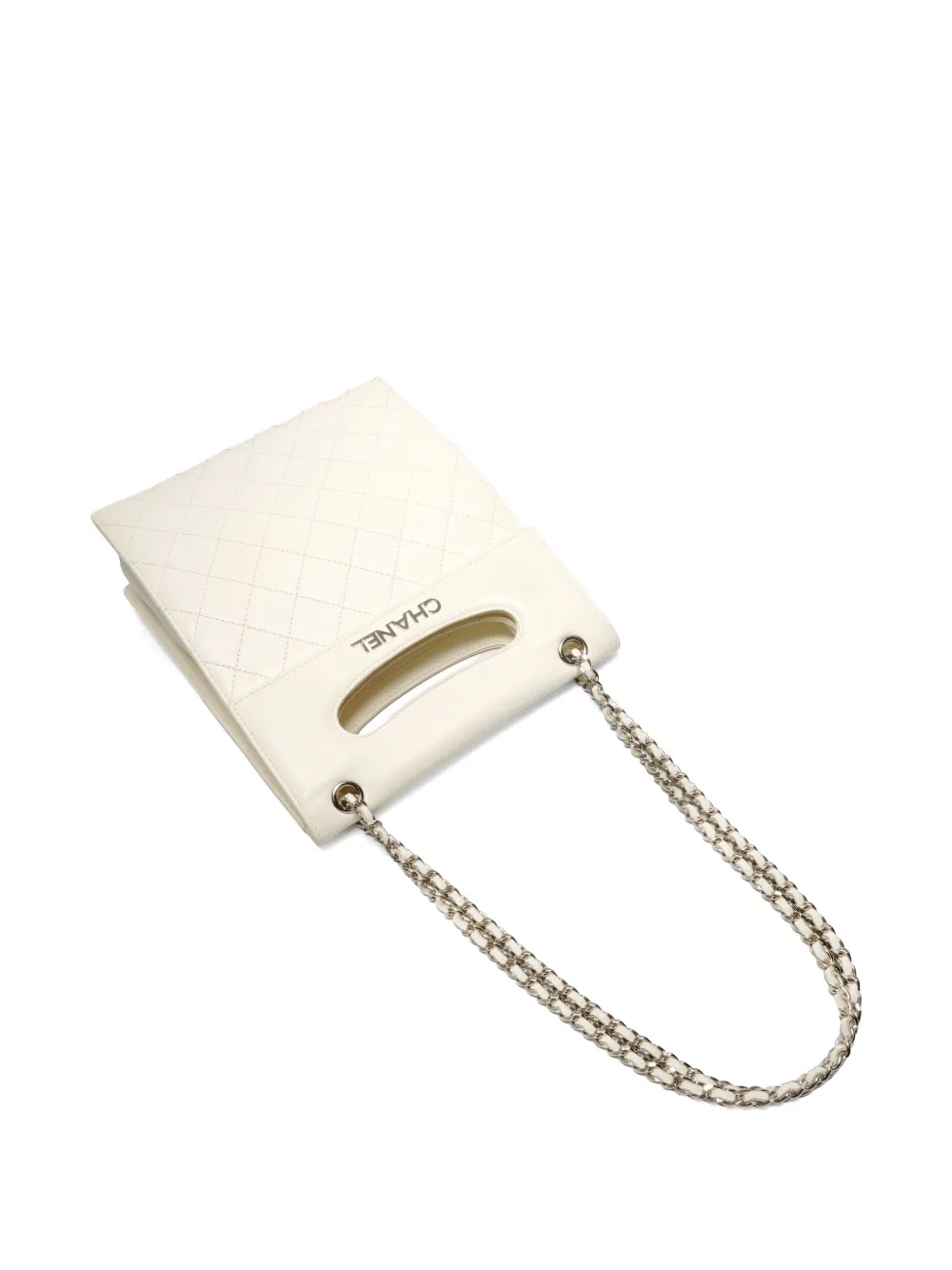 CHANEL Pre-Owned 2014 キルティング ショルダーバッグ | ホワイト