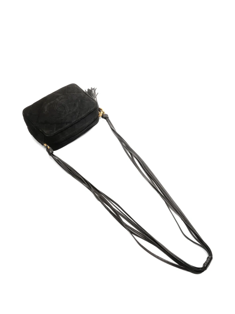  Chanel Pre-owned 1985 Cc Camera Bag - Black 