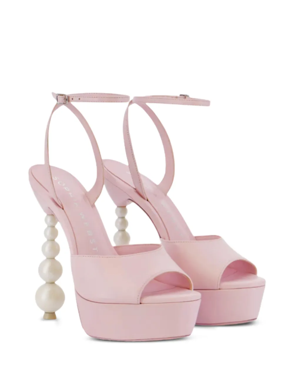 Sophia Webster Perla sandalen met plateauzool Roze