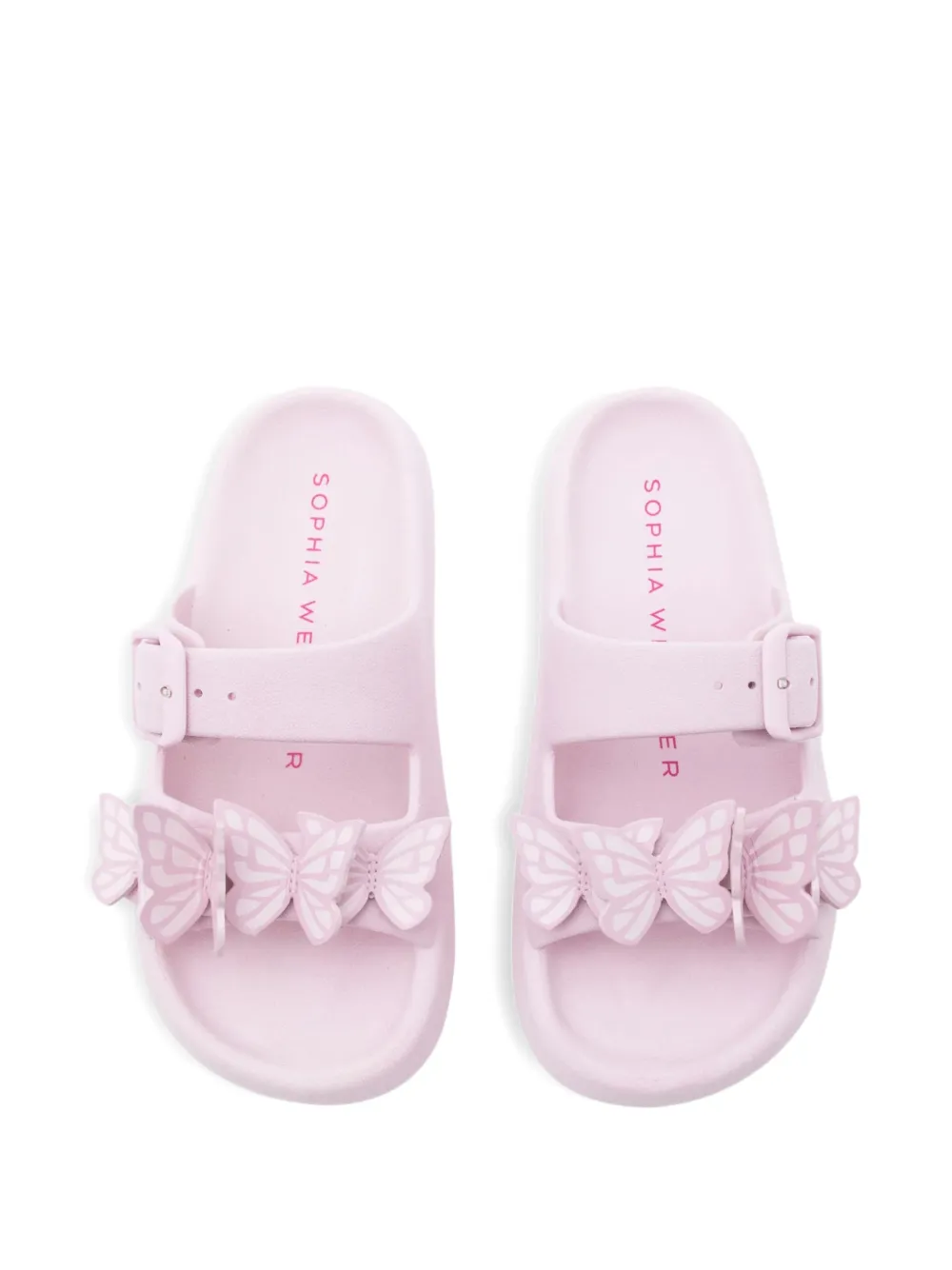 Sophia Webster Vanessa slippers Roze