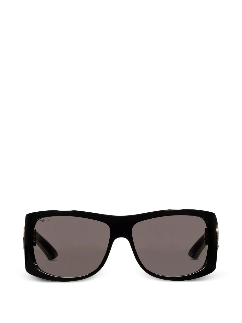 Gucci Eyewear logo-plaque sunglasses - Nero