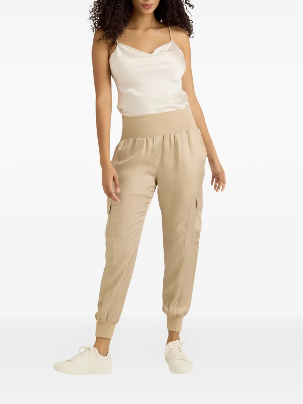 Cinq A Sept Giles cargo broek Beige