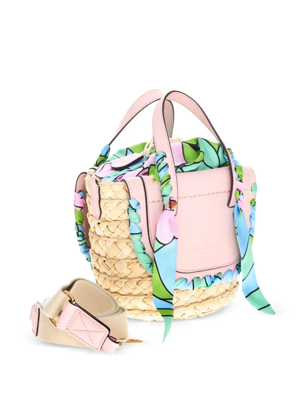 CUBA LAB Habanera zijden shopper Beige