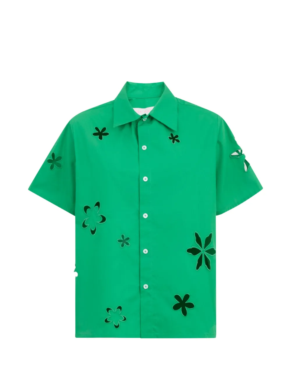 Mira Mikati Camicia con dettaglio cut-out - Verde