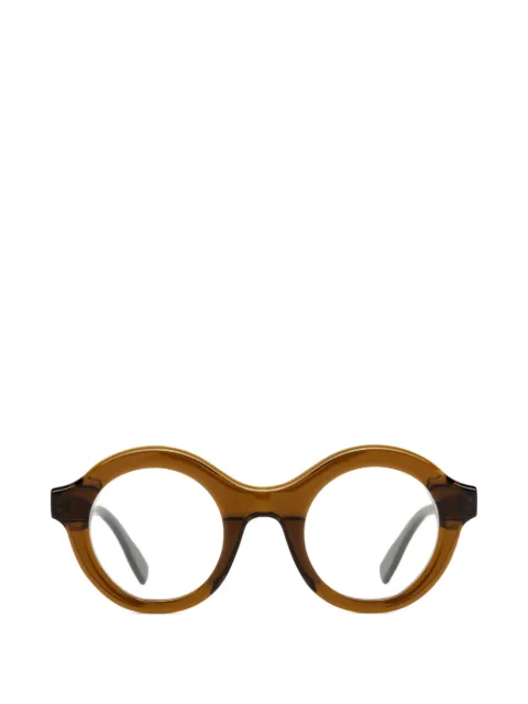 AUDE HEROUARD Andrée round-frame glasses