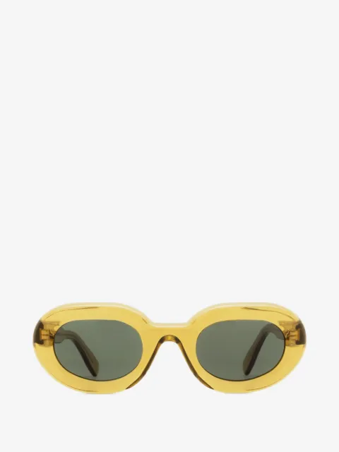 AUDE HEROUARD Odile oval-frame sunglasses