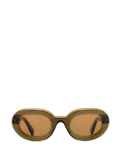 AUDE HEROUARD Odile oval-frame sunglasses