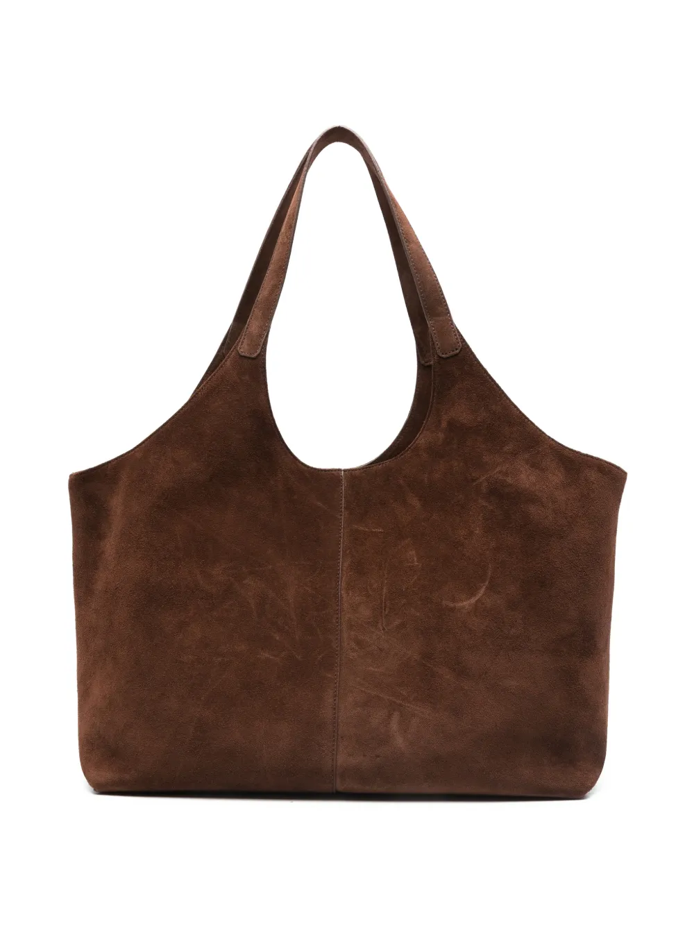 Aesther Ekme Cabas Supple panelled shoulder bag - Marrone