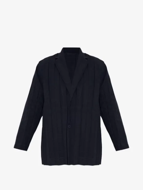 Issey Miyake ribbed blazer