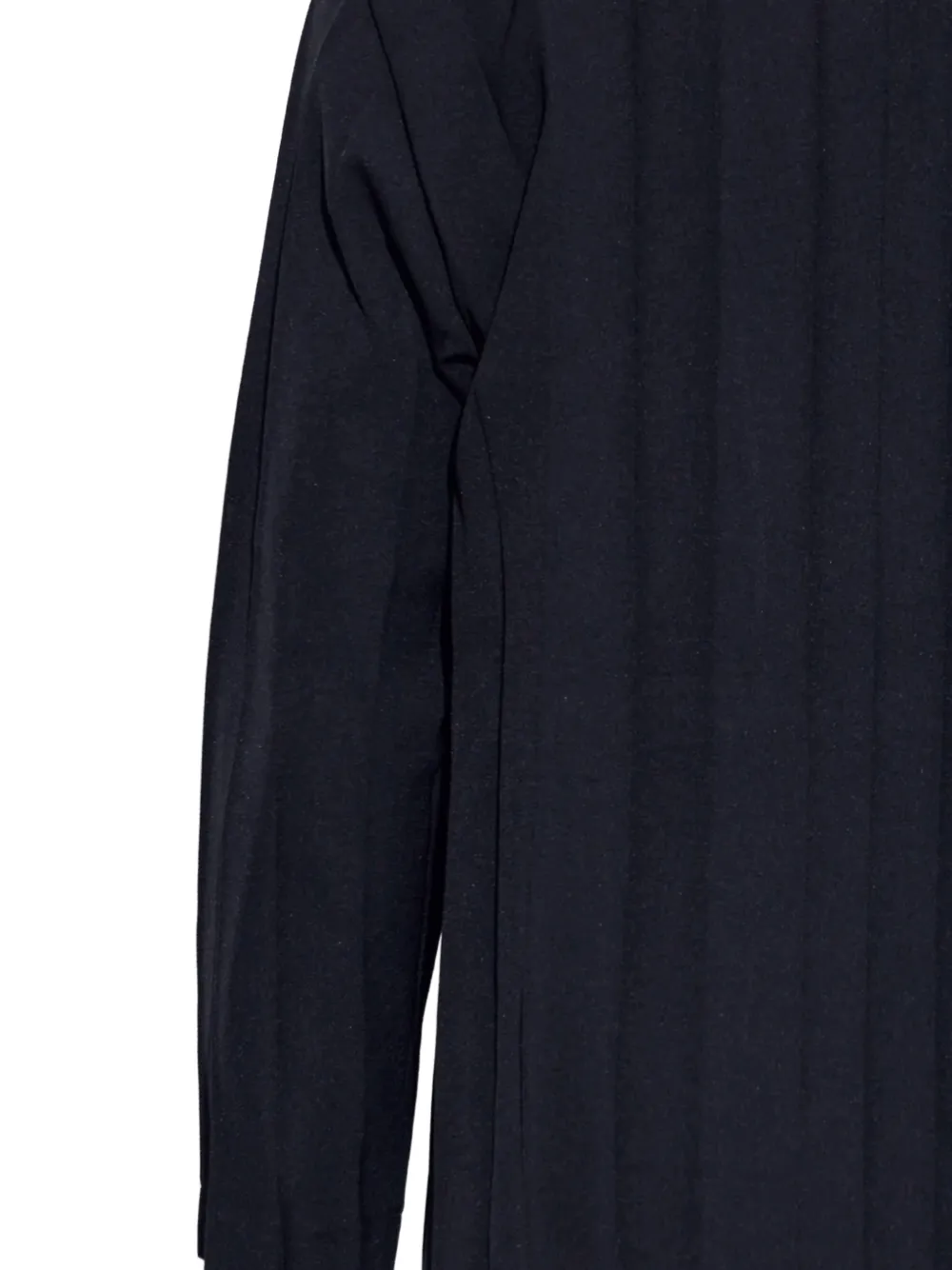  Issey Miyake Ribbed Blazer - Blue 