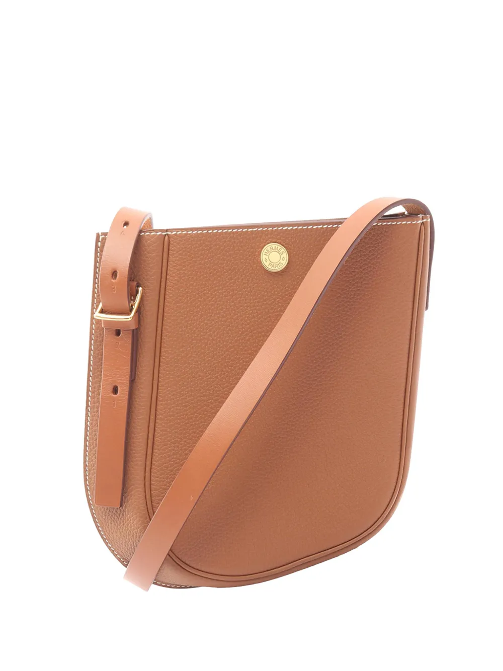 Hermès Pre-Owned 2021 Togo Perspective Cavaliere 21 crossbody bag - Brown