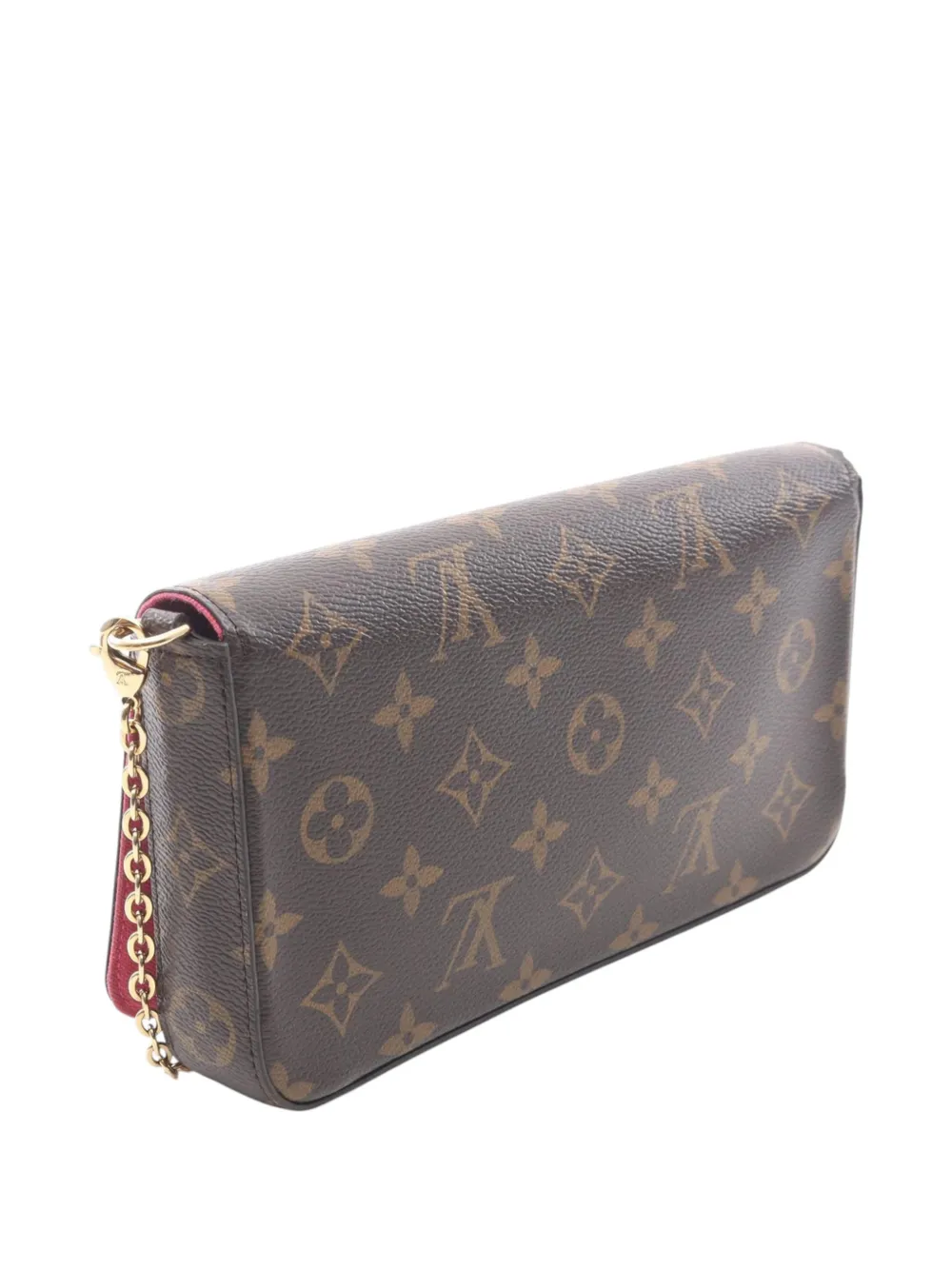  Louis Vuitton Pre-owned Sac à Bandoulière Monogrammé Christmas Animation Vivienne Holywood Pochette Felicie (2021-2026) - Marron 