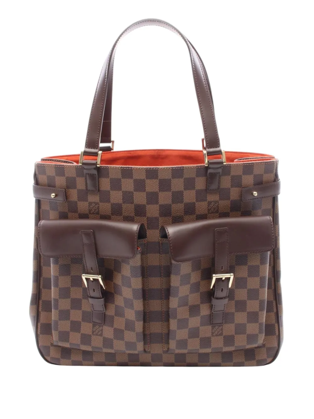 Louis Vuitton Pre-Owned 2003 Damier Ebene Uzes tote bag - Marrone