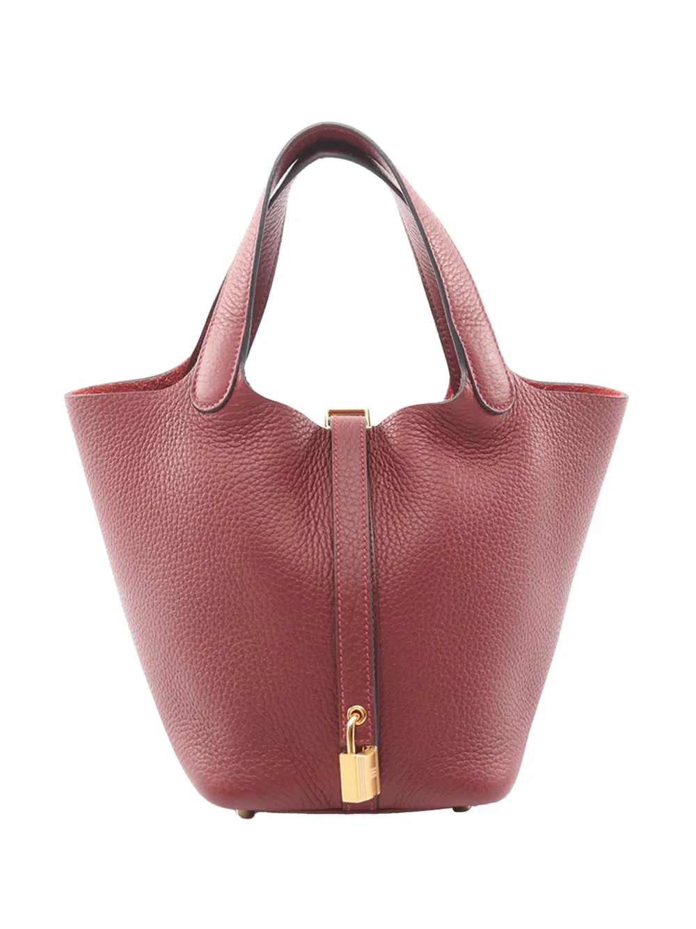 Hermès Pre-Owned 2024 Clemence Picotin Lock 18 handbag - Rot