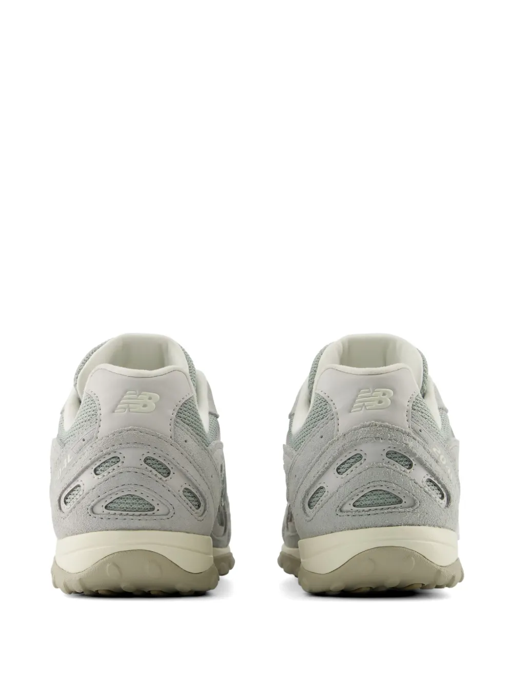 New Balance Suède sneakers met logo Grijs