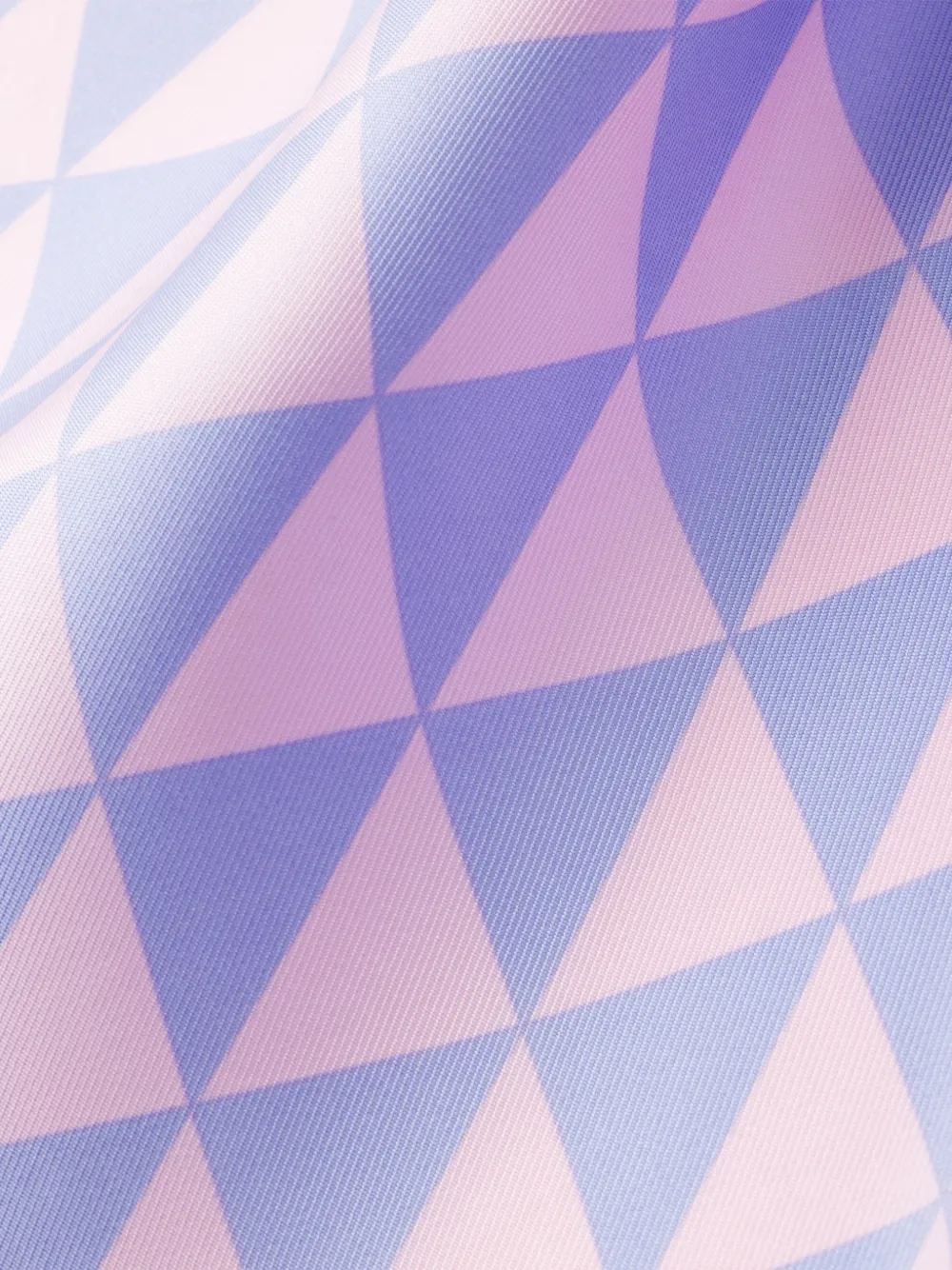 Prada Zijden twill sjaal met print Roze