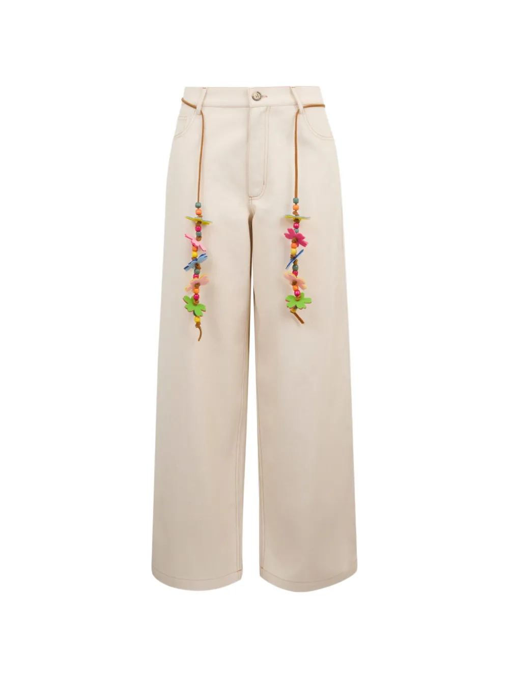 Mira Mikati Pantaloni taglio comodo - Toni neutri