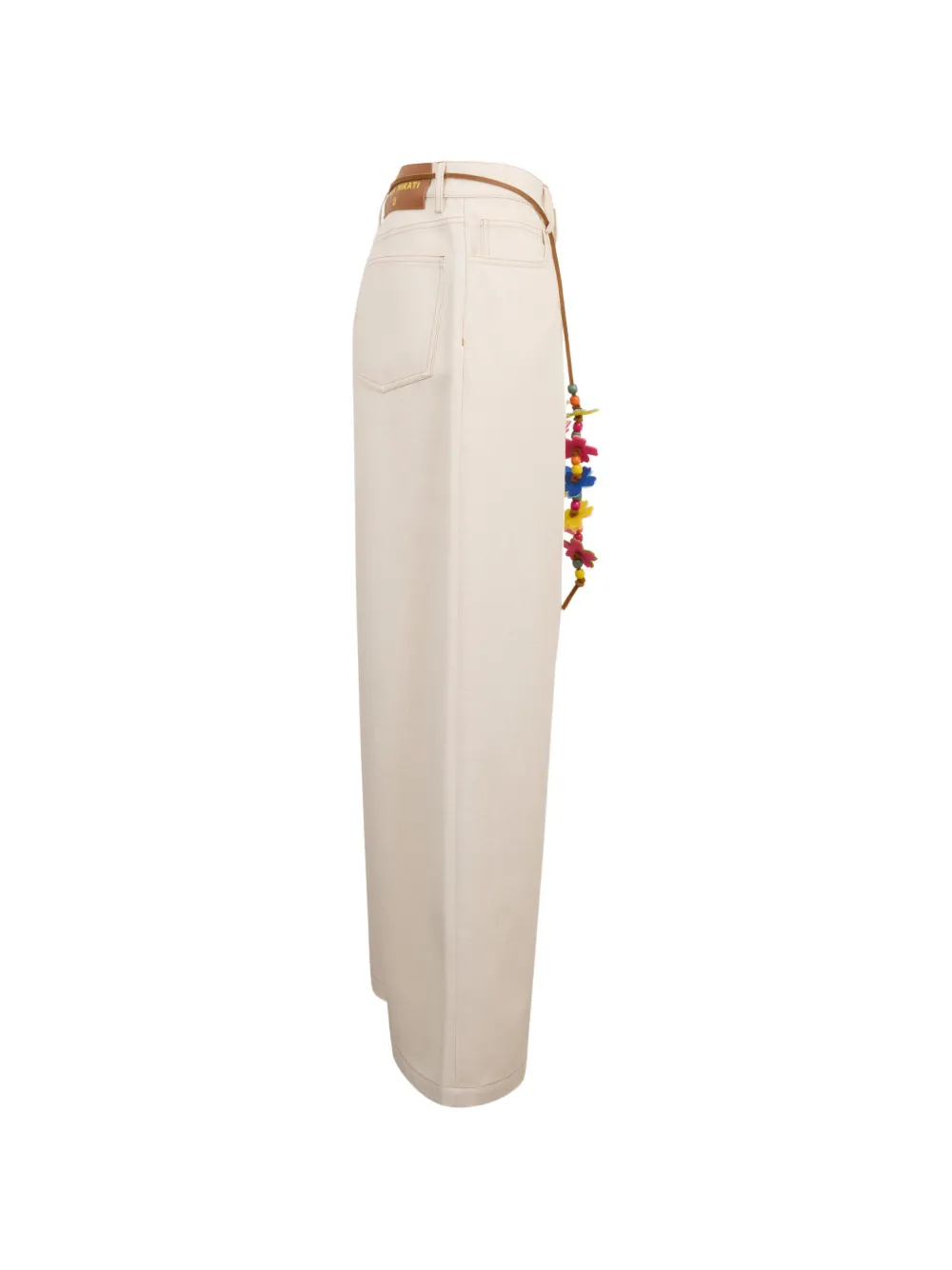  Mira Mikati Belt Relaxed-fit Pants - Neutrals 