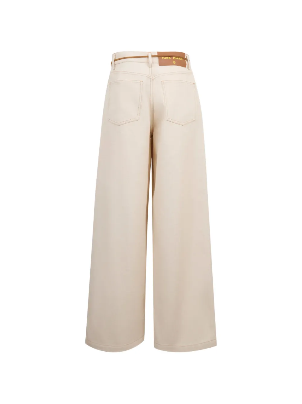  Mira Mikati Belt Relaxed-fit Pants - Neutrals 