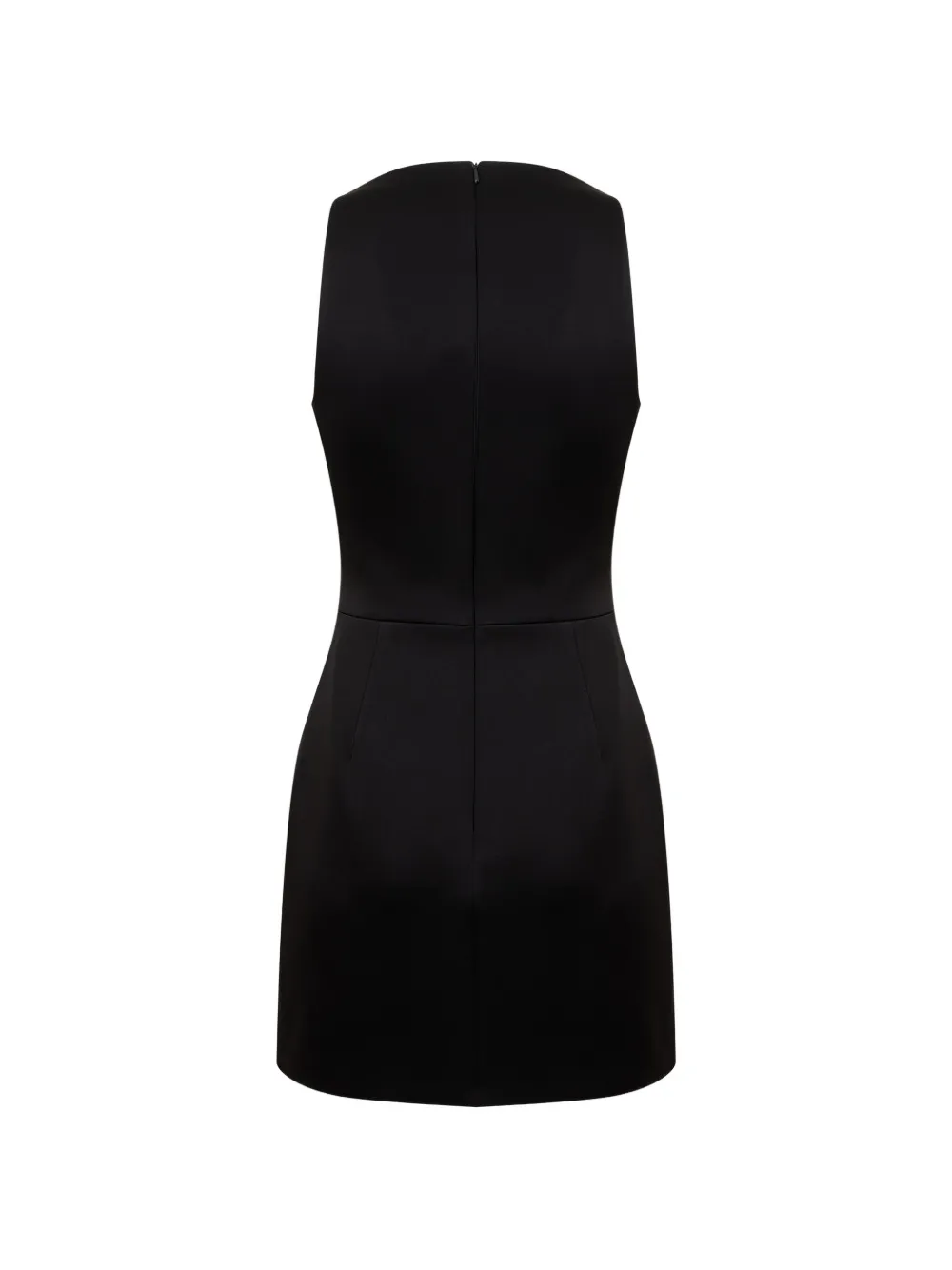  David Koma Crystal-rose Mini Dress - Black 