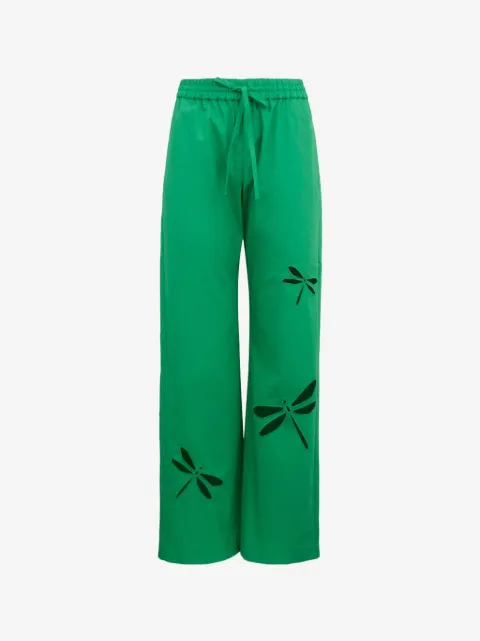 Mira Mikati pantalon à détails de découpes