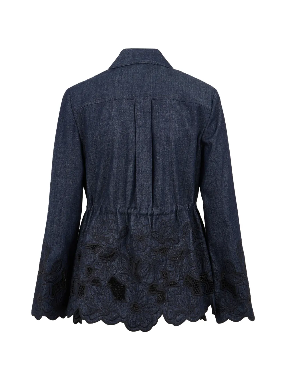  Veronica Beard Kiki Button-fastening Jacket - Blue 