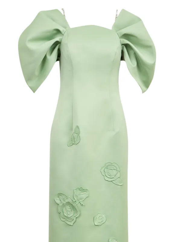 leo lin dresses LEO LIN Lucinda Floral-printed Crepe Maxi Dress Au 6