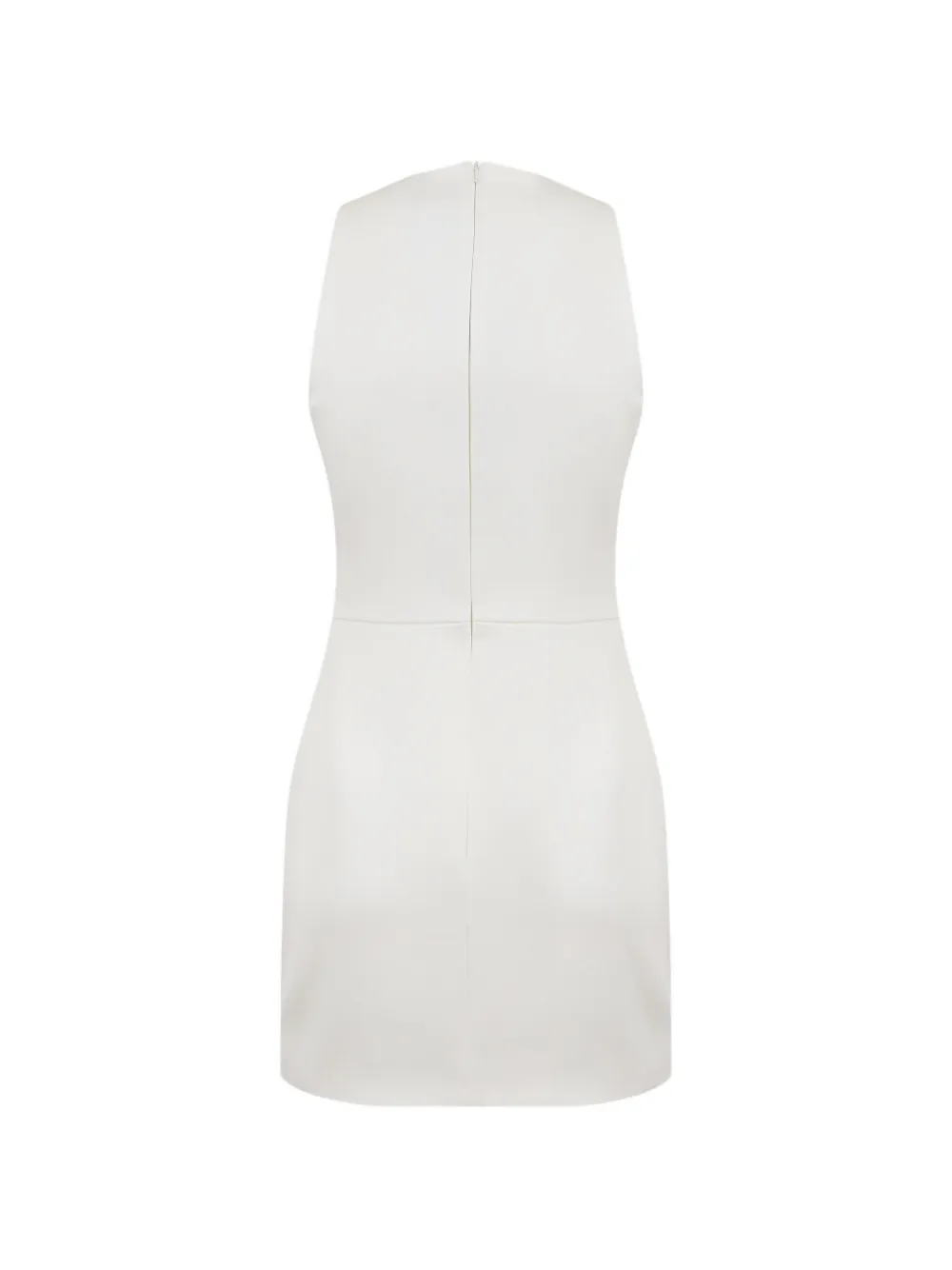 David Koma Mini-jurk met kristallen roos Wit