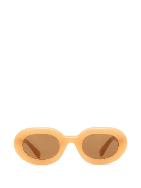 AUDE HEROUARD Odile oval-frame sunglasses