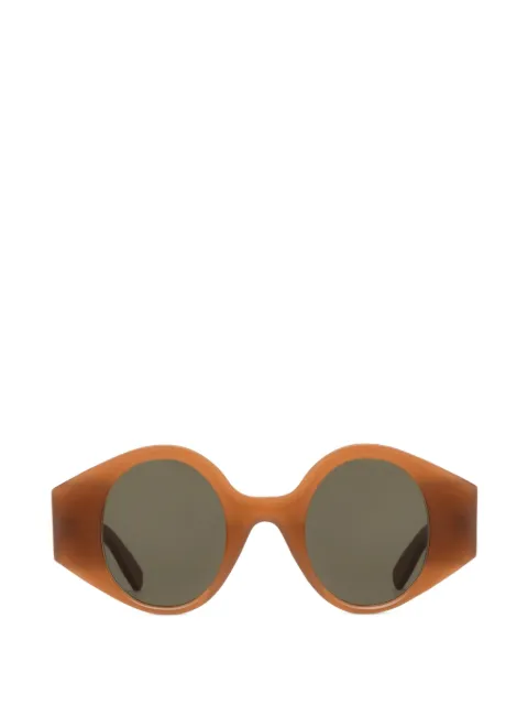 AUDE HEROUARD Marthe oval-frame sunglasses