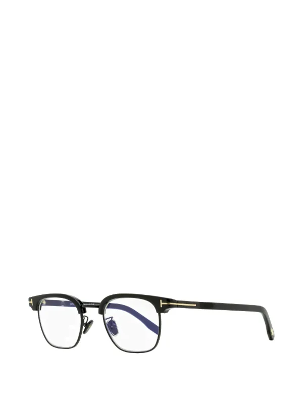 TOM FORD Eyewear TF6016-K-B ブローライン メガネフレーム | ブラック
