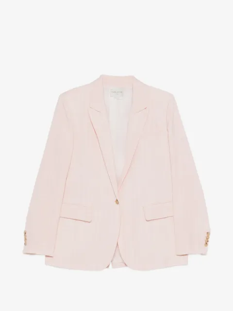 Forte Forte button single-breasted blazer