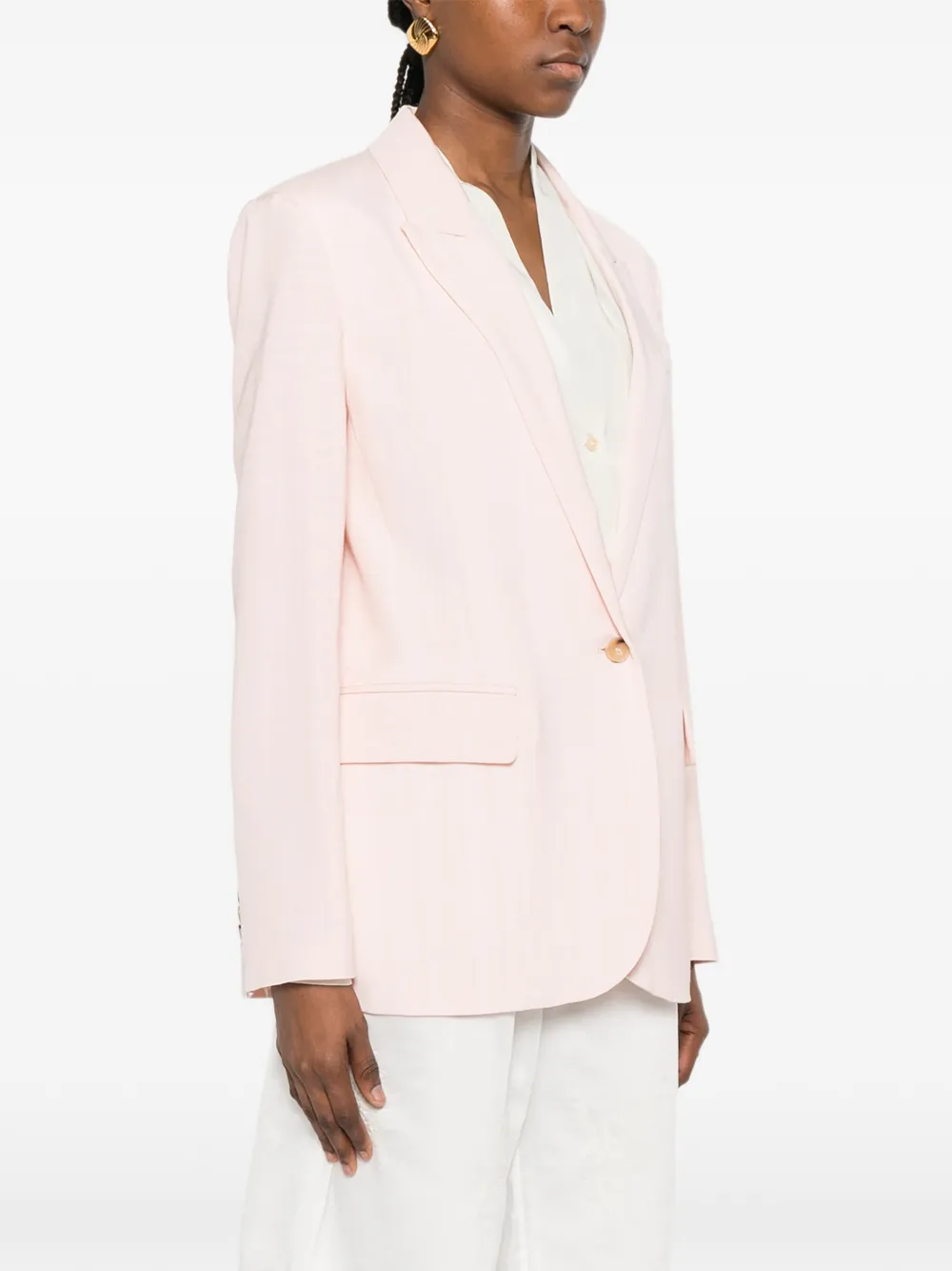  Forte Forte Blazer Con Botones - Rosa 